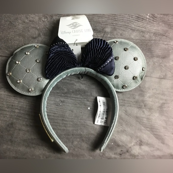 Disney cruise line Loungefly wish inaugural mini backpack & ears headband -new - Picture 2 of 11